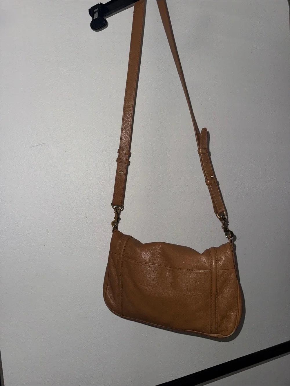 Tory Burch Saddle Crossbody Bag in Brown